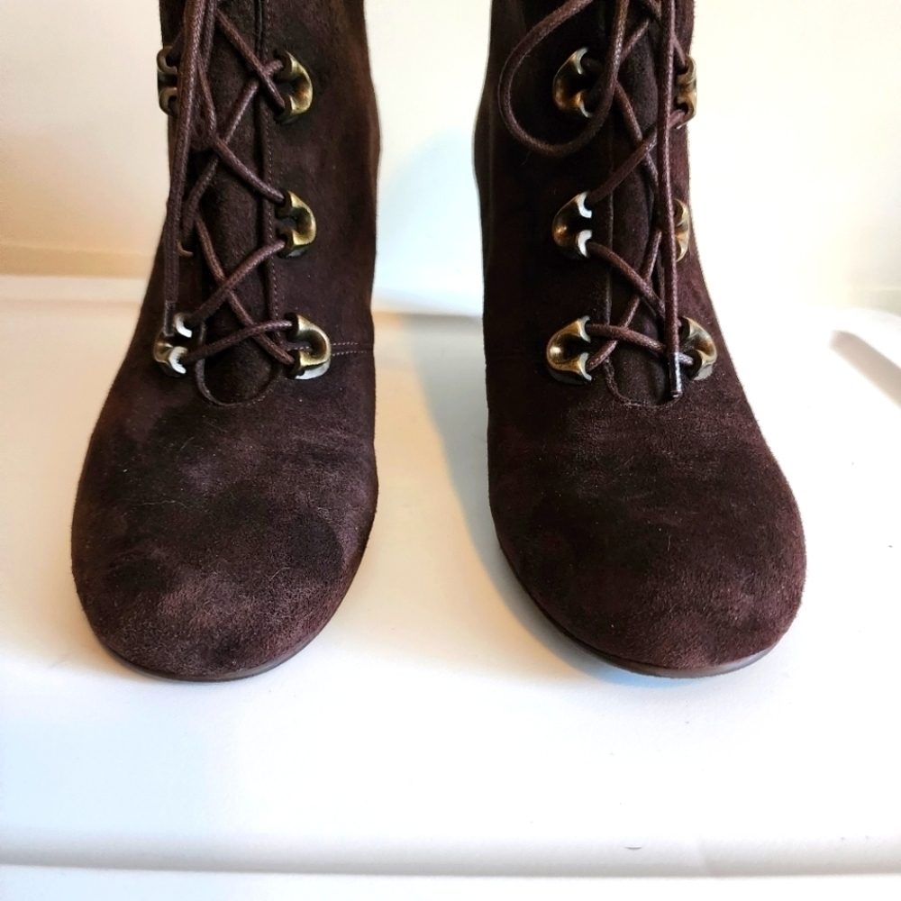 Stuart Weitzman Hidden Wedge Booties - image 2